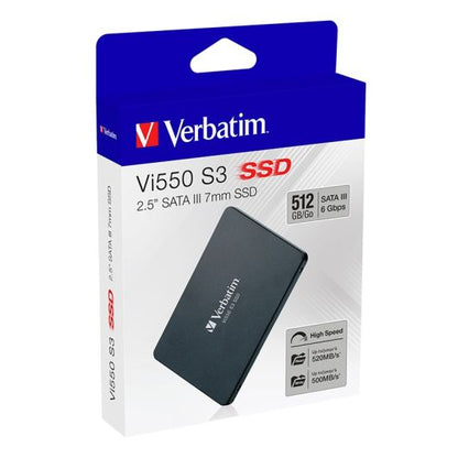 Verbatim Vi550 S3 SSD interno 512 GB 2,5 in
