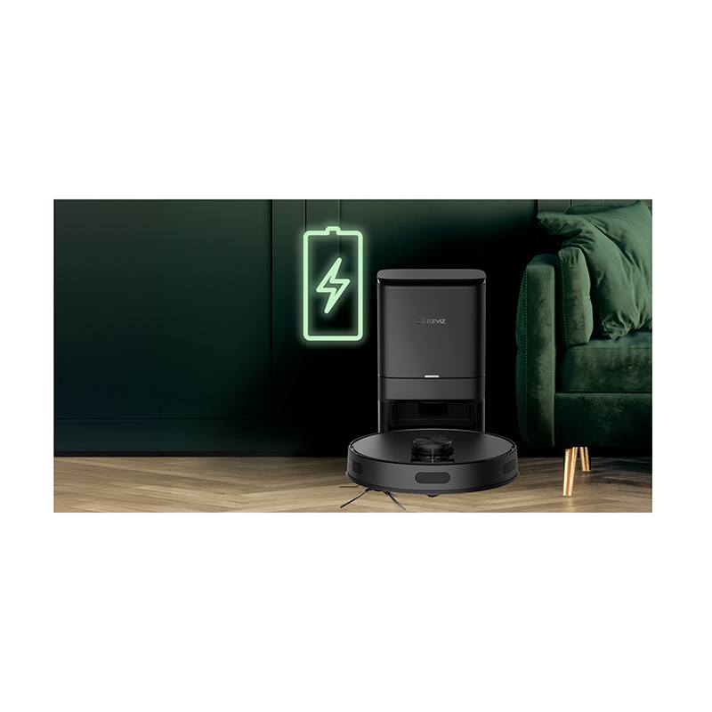 EZVIZ RE4 PLUS Aspiradora Robot 4000Pa Negro