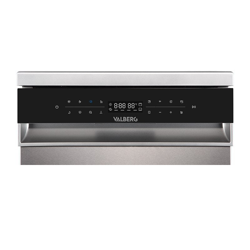 VALBERG 10S42 B XAD929C V2 Lavavajillas 45 cm 10 Cubiertos Acero Inox