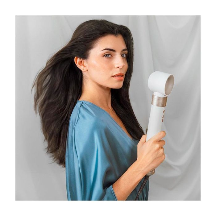 Cecotec Bamba CeramicCare 10en1 Cepillo Moldeador 1400W Champagne