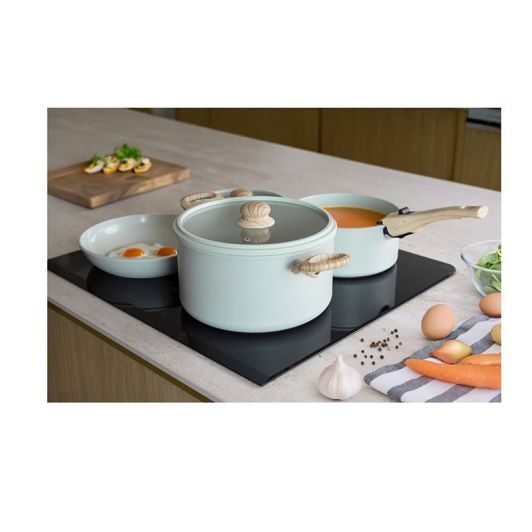 MENASTYL SUPERBALL Batería de Cocina 8pcs Verde Menta