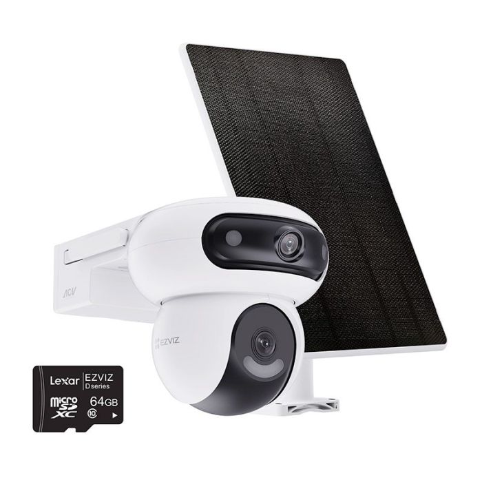 EZVIZ Pack HB90+PS 8W+MSD Cámara de Seguridad 2K