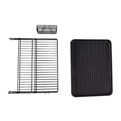 Escurridor Platos Plegable Negro Acero BY ELECTRO DEPOT