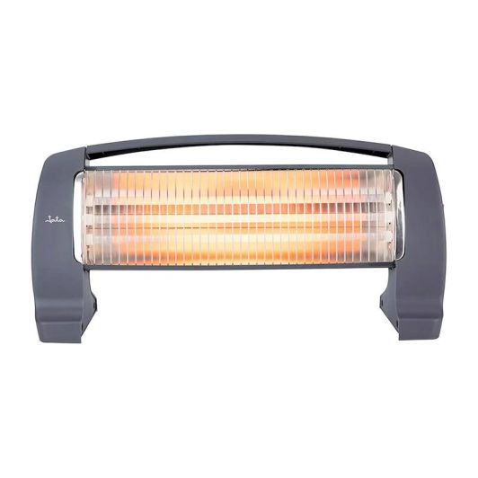 JATA JCES2201 Calefactor de Cuarzo 1200W Portátil Negro