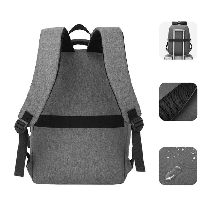 SUBBLIM Mochila City Portátil 15.6" Gris Diseño Moderno