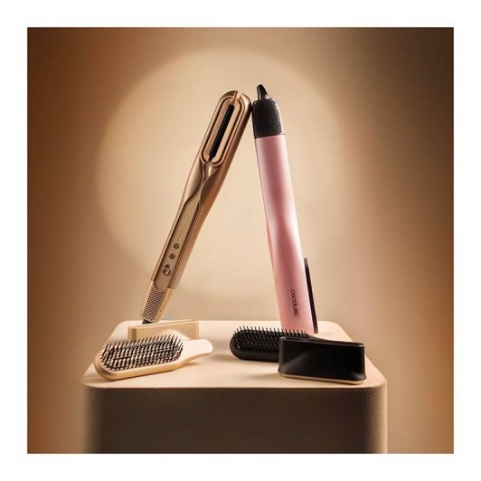 Cecotec AirLisse 2in1 ForceDry Plancha de Pelo con Aire Negro