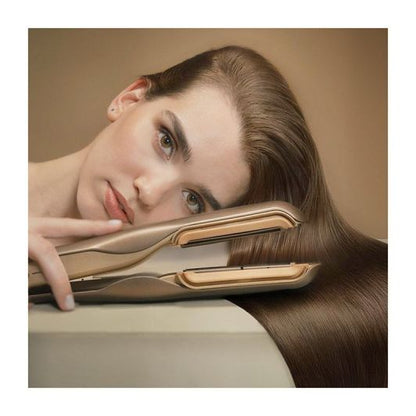 Cecotec AirLisse 2in1 ForceDry Plancha de Pelo con Aire Negro