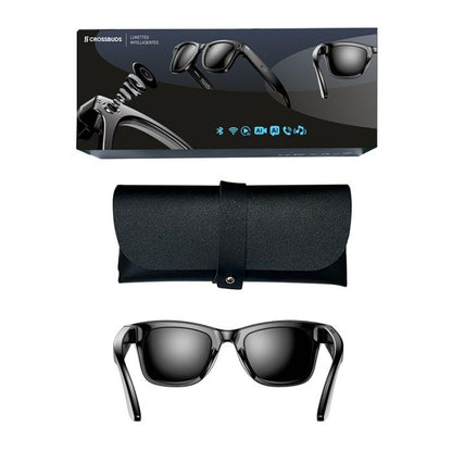 Crossbuds CR44 Gafas Inteligentes con IA Negro