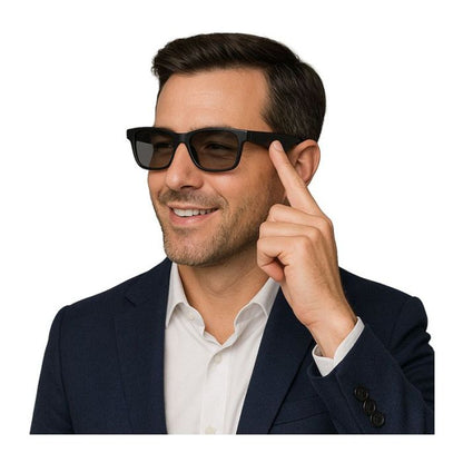 Crossbuds CR44 Gafas Inteligentes con IA Negro