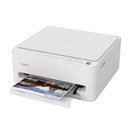 Canon TS4150i Impresora Multifunción Blanca, Wi‑Fi y Dúplex