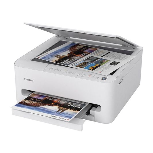 Canon TS4150i Impresora Multifunción Blanca, Wi‑Fi y Dúplex