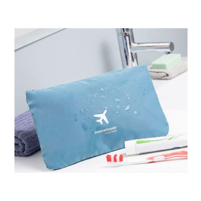 INNOVAGOODS Set de Bolsas Organizadoras Azul Resistente Agua 6 Piezas
