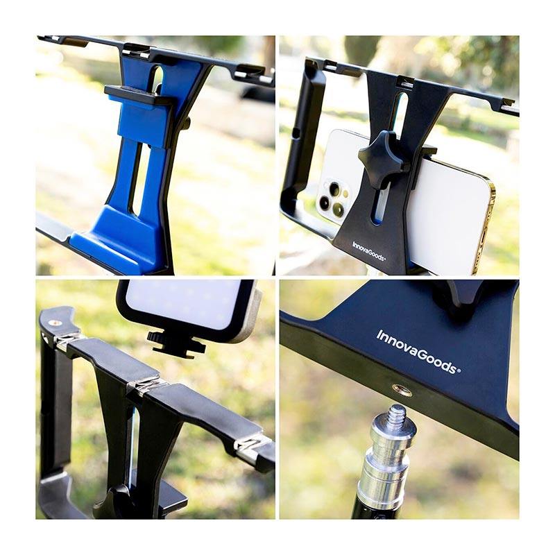 Innovagoods Stafect Soporte para Smartphone con Estabilizador Manual
