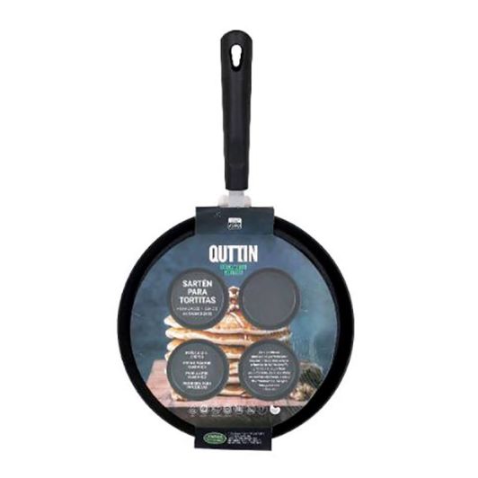 QUTTIN Sarten de Tortilla 24cm Rojo