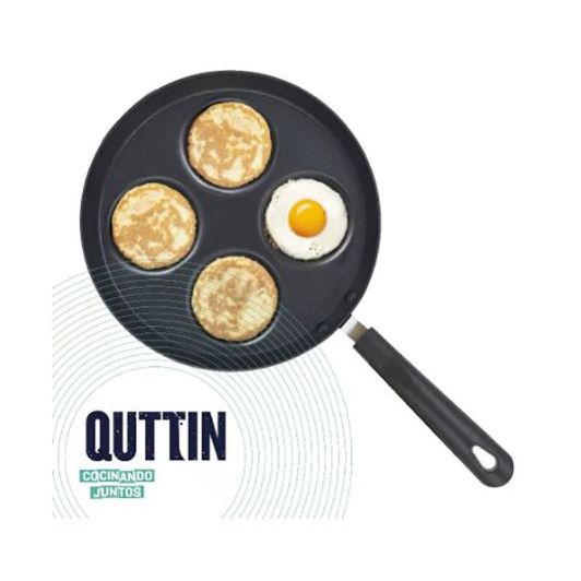 QUTTIN Sarten de Tortilla 24cm Rojo