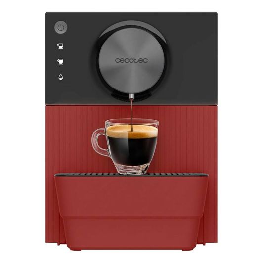 Cecotec Cremmaet Cube Cafetera Superautomática 19 Bar Rojo 1350W