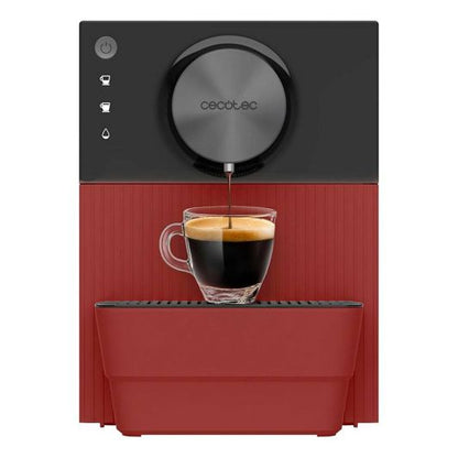 Cecotec Cremmaet Cube Cafetera Superautomática 19 Bar Rojo 1350W