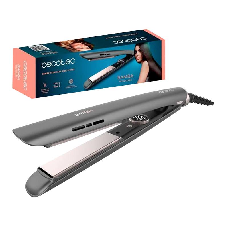 Cecotec Bamba RitualCare Sphere Plancha de Pelo Cerámica y Turmalina