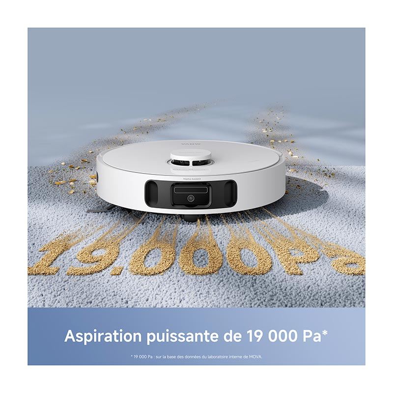 MOVA E40 Ultra AE Robot Aspirador 19000Pa Blanco 140min