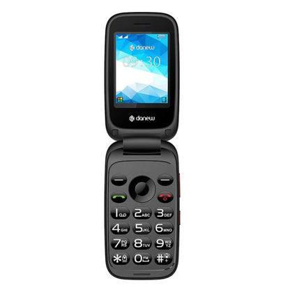 DANEW K43 Móvil Plegable 4G Rojo