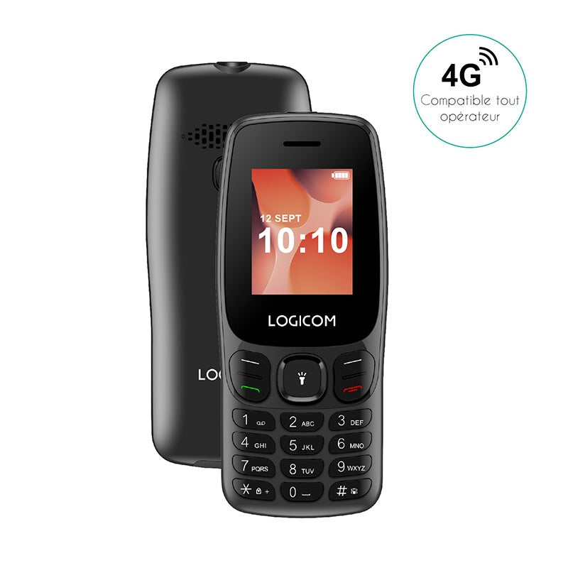 LOGICOM E45 Móvil 4G 128MB Negro