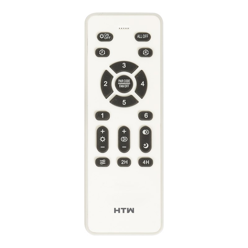 HTW Ventilador de Techo Retráctil Blanco 6 Velocidades