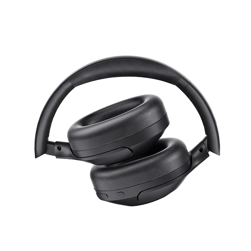 ON.EARZ Auriculares Bluetooth con Cancelación de Ruido Plegables Negro