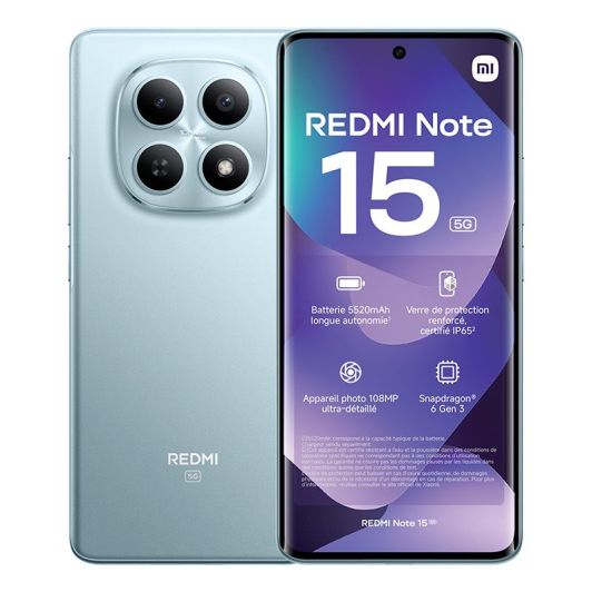 XIAOMI Redmi Note 15 5G 256GB Azul