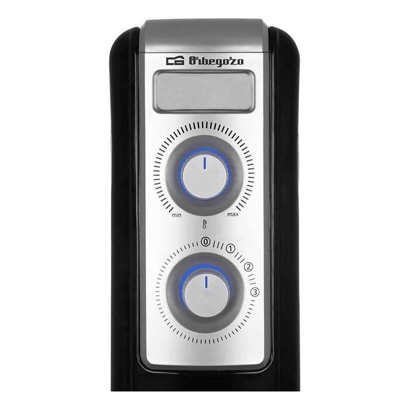 Orbegozo RN 2500 Radiador de Aceite 2500W con Luz LED