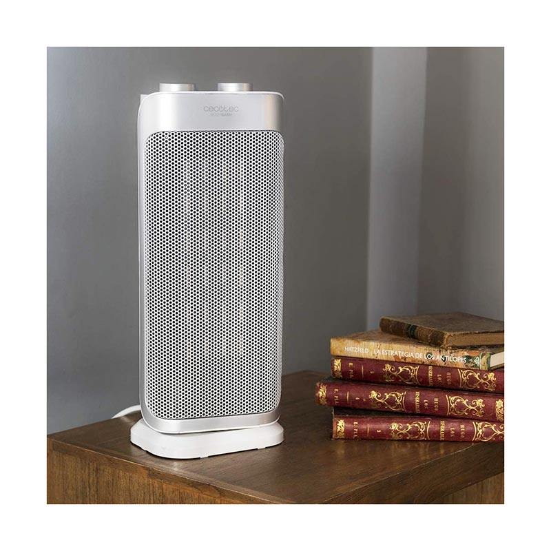 Cecotec Ready Warm 6250 Calefactor Eléctrico Cerámico 2000W Blanco