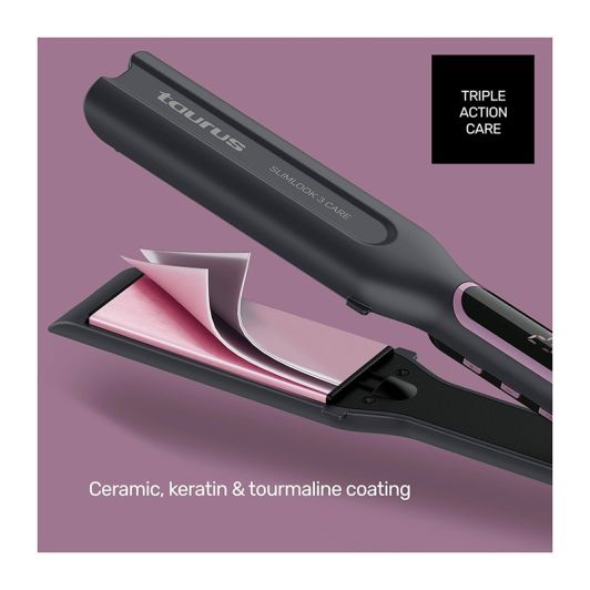 TAURUS Slimlook 3 Care Plancha de Pelo 70W Cerámica