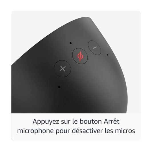 Amazon Echo Spot Altavoz Negro Con Alexa Pantalla Personalizable