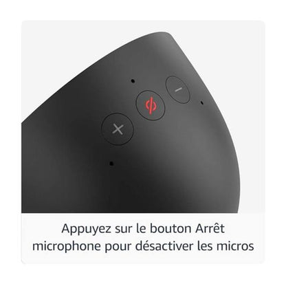 Amazon Echo Spot Altavoz Negro Con Alexa Pantalla Personalizable