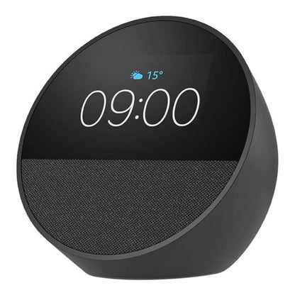 Amazon Echo Spot Altavoz Negro Con Alexa Pantalla Personalizable