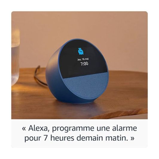 Amazon Echo Spot Blanco Altavoz Inteligente con Alexa