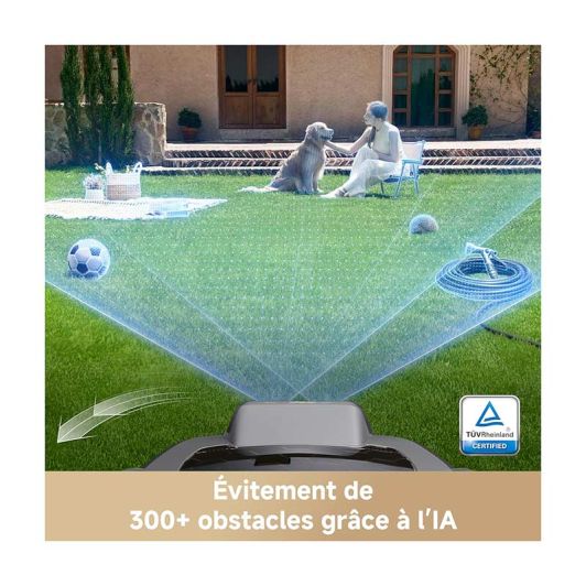 DREAME MOVA ViAX 300 Robot Cortacésped 20 cm Ancho, 57 dB, 60 m²/h