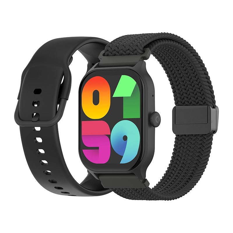 Echo Rainbow Mesh Reloj Inteligente Negro con 2 Correas