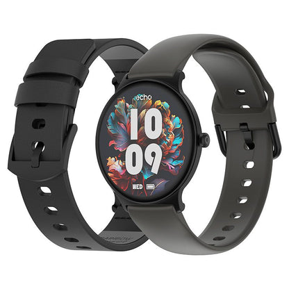 Reloj inteligente ECHO Rainbow Sunset negro - 2 correas
