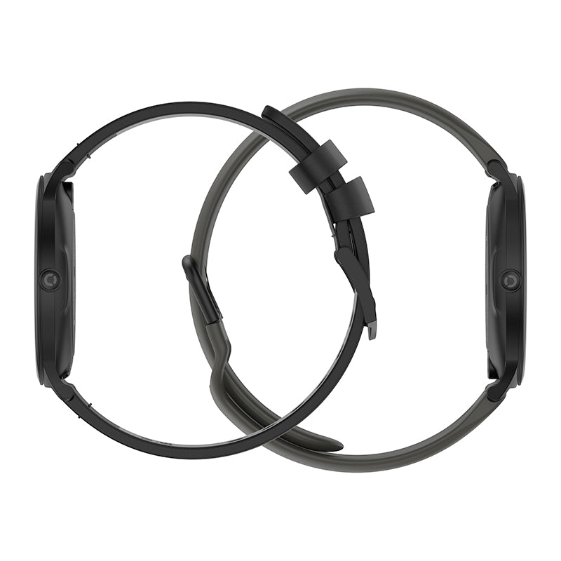 Reloj inteligente ECHO Rainbow Sunset negro - 2 correas