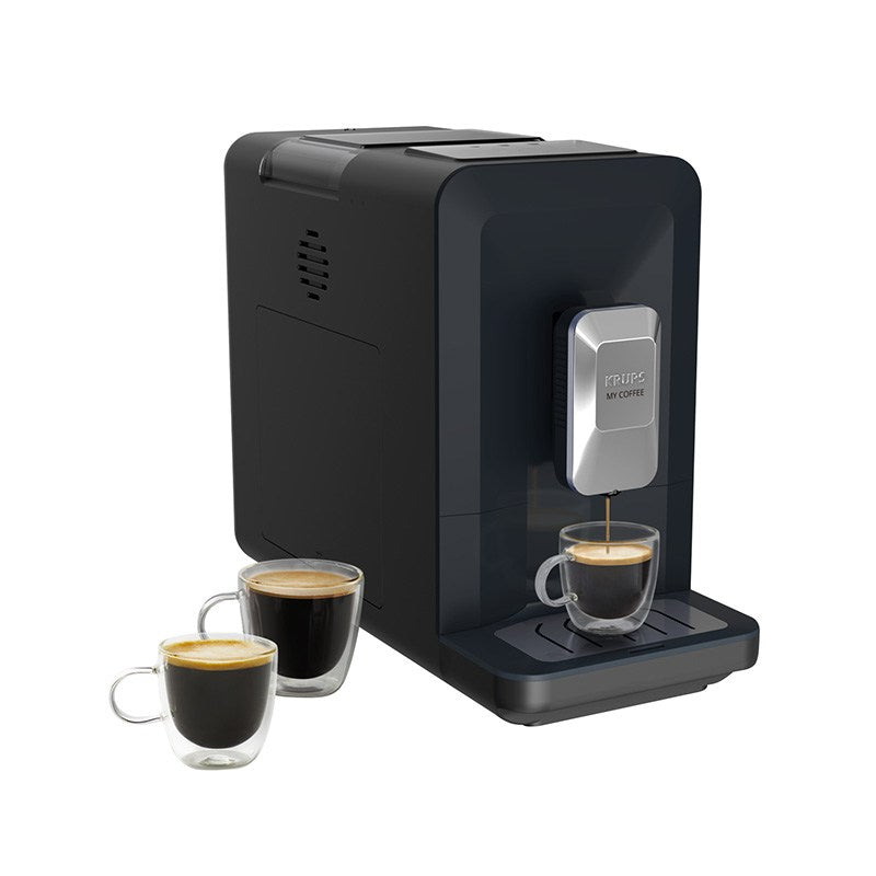 KRUPS Coffee EA2004E0 Cafetera Espresso con Molinillo 15 Bar Azul