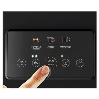 KRUPS Coffee EA2004E0 Cafetera Espresso con Molinillo 15 Bar Azul