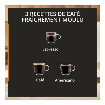 KRUPS Coffee EA2004E0 Cafetera Espresso con Molinillo 15 Bar Azul