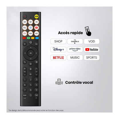 Hisense 65E7S Televisor QLED 4K HDR10+ Dolby Vision Alexa