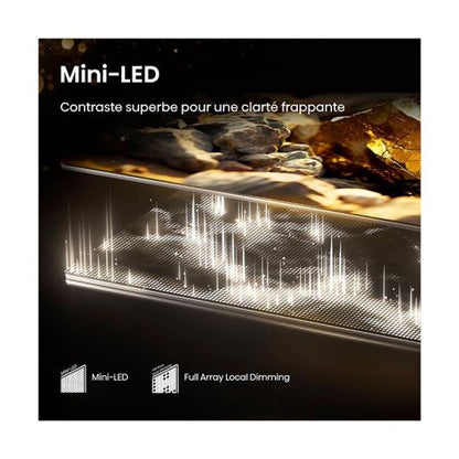 Hisense Mini LED 50" 4K UHD TV 1300 Nits Smart