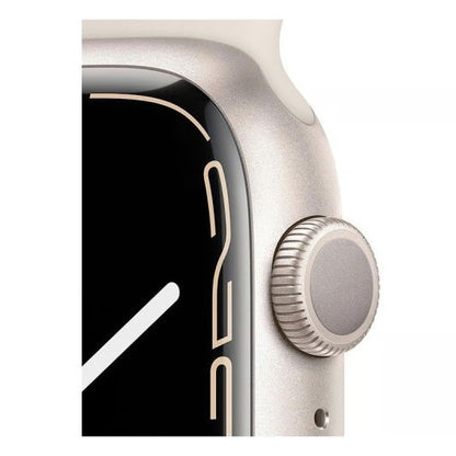 Apple Watch Series 7 Reloj Inteligente 45 mm Blanco Reacondicionado