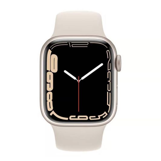 Apple Watch Series 7 Reloj Inteligente 45 mm Blanco Reacondicionado