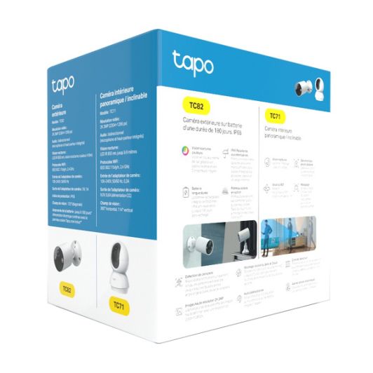 TP LinkPack Cámara Seguridad TC82 + TC70