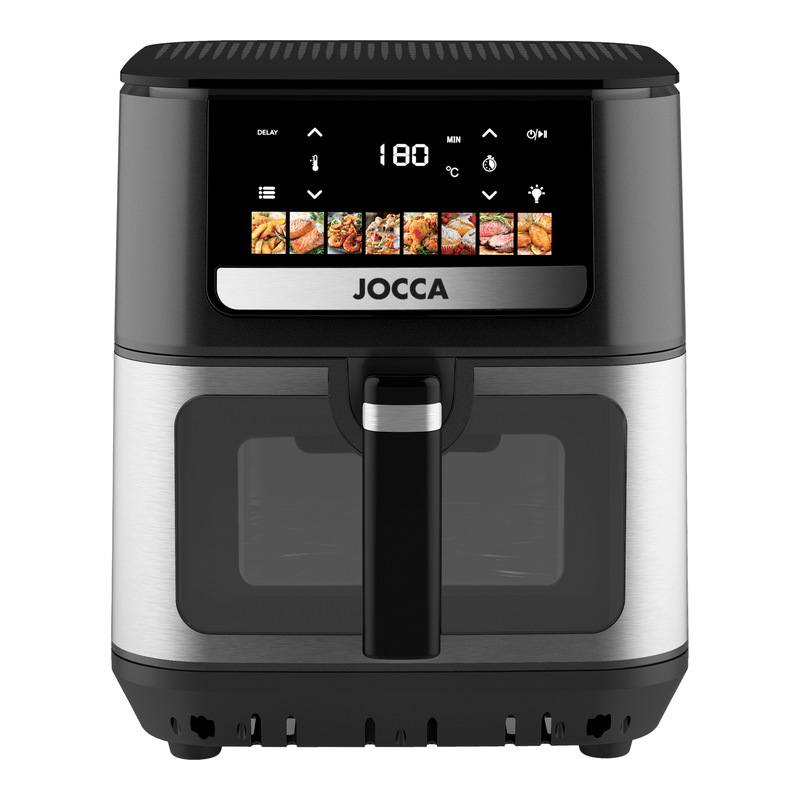 JOCCA 2947 Freidora de Aire Doble Resistencia 9L Pantalla Color