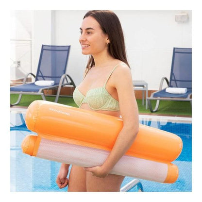 INNOVAGOODS Hamaca de Agua Flotante Multiposición Red Central para Piscina