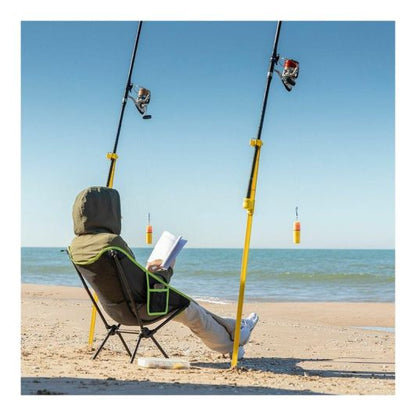 Innovagoods Silla de Camping Plegable 64 cm Ligera y Resistente